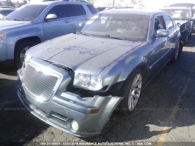 2C3LA73W36H506885 - 2006 CHRYSLER 300C SRT-8 GRAY photo 2