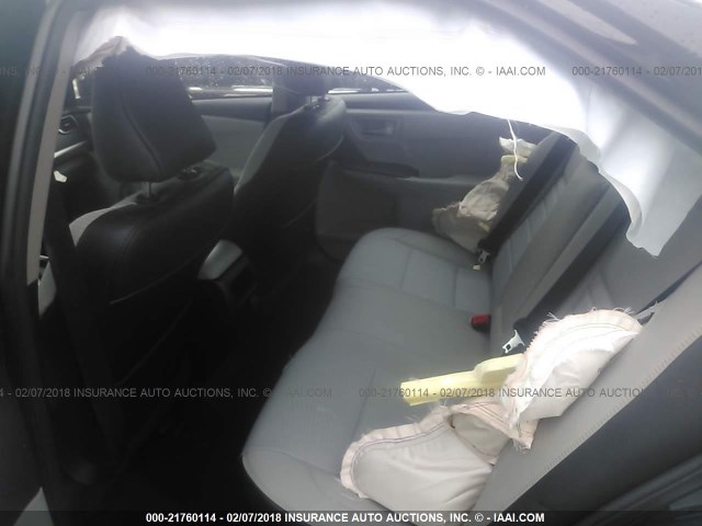 4T1BF1FKXHU727538 - 2017 TOYOTA CAMRY LE/XLE/SE/XSE BLACK photo 8