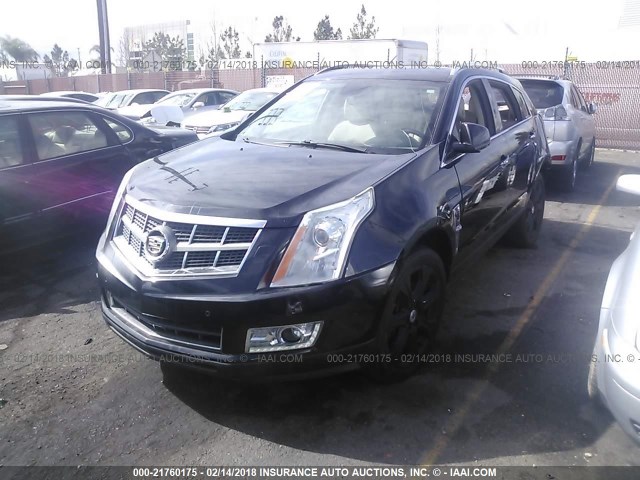 3GYFNBEY2AS522137 - 2010 CADILLAC SRX PERFORMANCE COLLECTION BLACK photo 2