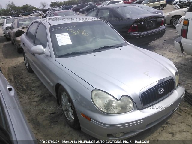 KMHWF35HX5A132186 - 2005 HYUNDAI SONATA GLS/LX SILVER photo 1