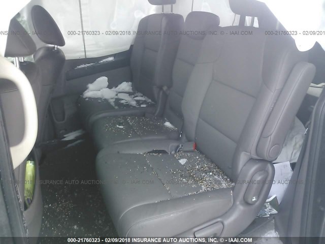 5FNRL5H62HB005122 - 2017 HONDA ODYSSEY EXL ნაცრისფერი ფოტო 8