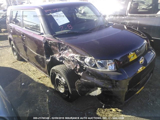 JTLZE4FE8EJ052307 - 2014 TOYOTA SCION XB MAROON photo 1