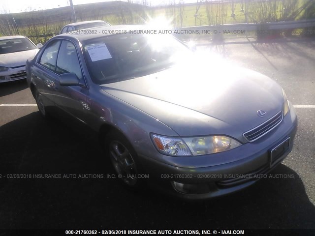 JT8BF28G9Y5077421 - 2000 LEXUS ES 300 SILVER photo 1