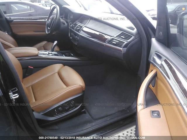 5UXFE83589L309291 - 2009 BMW X5 XDRIVE48I BLACK photo 5