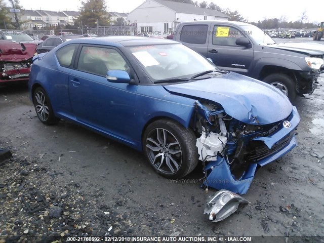 JTKJF5C73FJ000756 - 2015 TOYOTA SCION TC 蓝色 照片 1