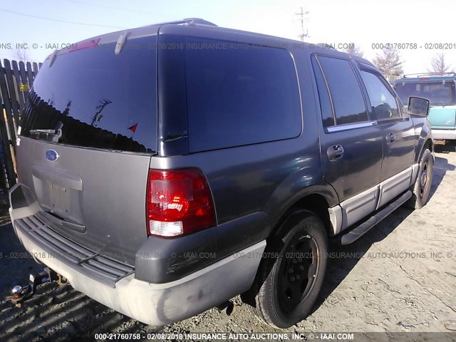 1FMRU15W83LB08007 - 2003 FORD EXPEDITION XLT 灰色 照片 4