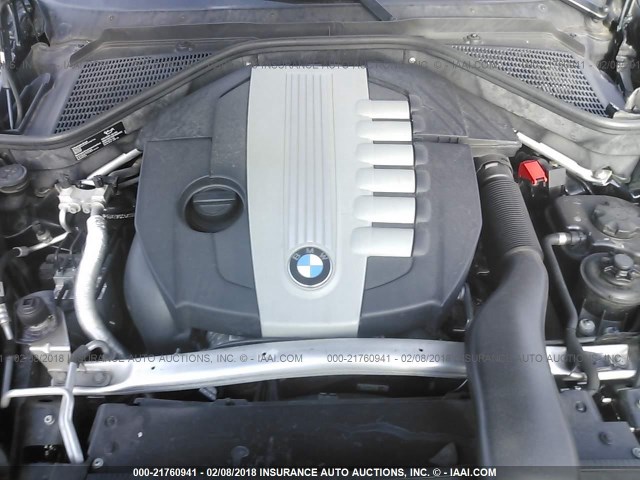 5UXZW0C5XC0B88304 - 2012 BMW X5 XDRIVE35D BLACK photo 10