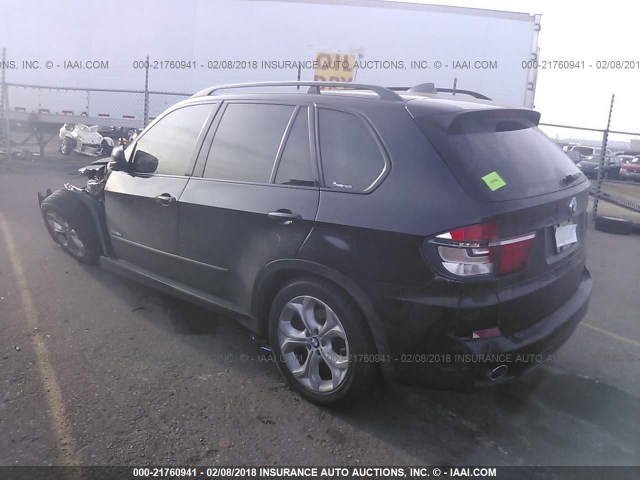 5UXZW0C5XC0B88304 - 2012 BMW X5 XDRIVE35D BLACK photo 3