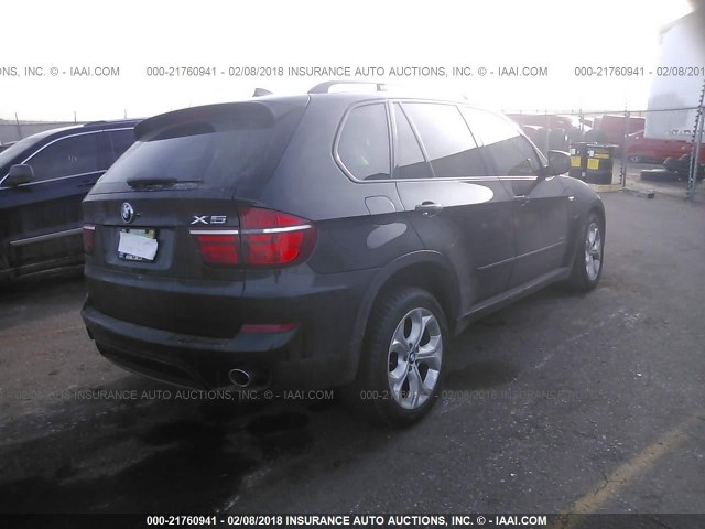 5UXZW0C5XC0B88304 - 2012 BMW X5 XDRIVE35D Siyah fotoğraf 4
