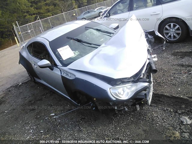 JF1ZNAA10D1701181 - 2013 TOYOTA SCION FR-S ვერცხლისფერი ფოტო 1