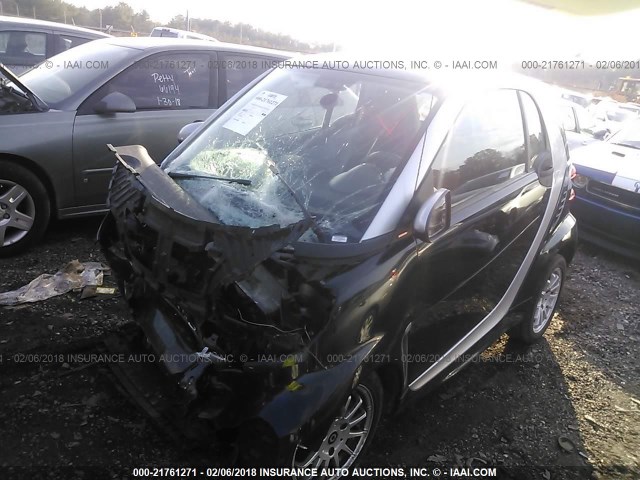 WMEEJ3BA5DK694500 - 2013 SMART FORTWO PURE/PASSION BLACK photo 2