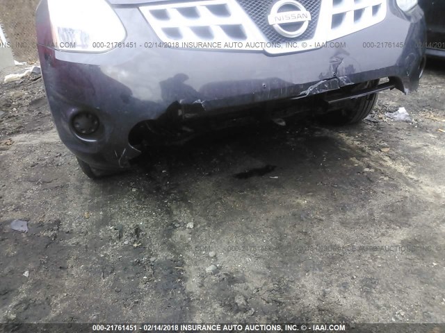 JN8AS5MV7DW144542 - 2013 NISSAN ROGUE S/SV BLACK photo 6