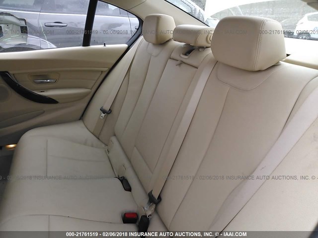 WBA3D3C5XEK154492 - 2014 BMW 328 D WHITE photo 8