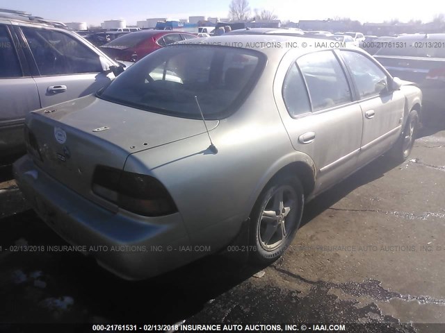 JN1CA21D9XT818748 - 1999 NISSAN MAXIMA GLE/GXE/SE Champagne photo 4