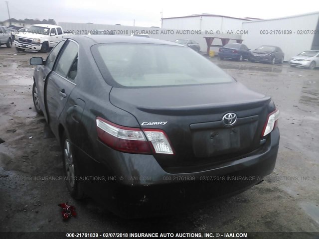 JTNBB46K473044459 - 2007 TOYOTA CAMRY NEW GENERAT HYBRID GRAY photo 3