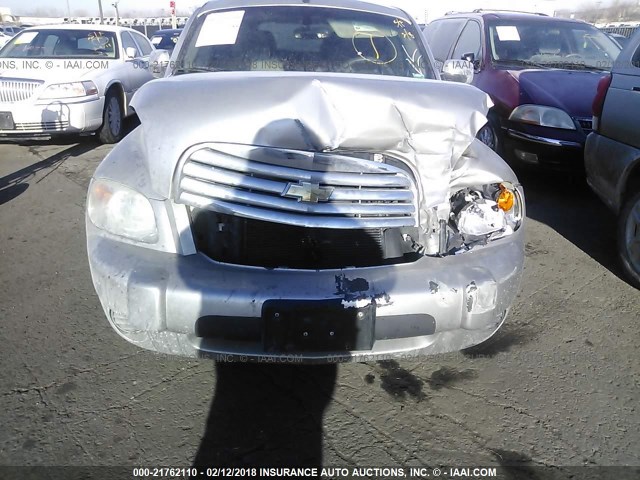 3GNDA23P16S539495 - 2006 CHEVROLET HHR LT SILVER photo 6