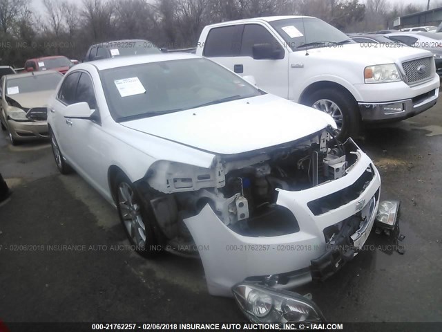 1G1ZE5E7XAF138681 - 2010 CHEVROLET MALIBU LTZ WHITE photo 1