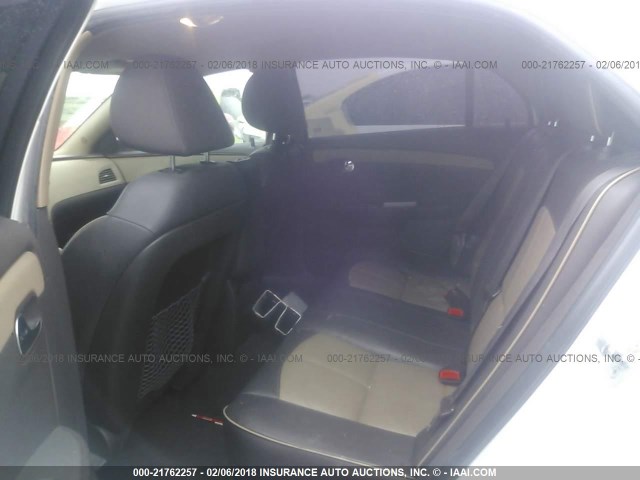 1G1ZE5E7XAF138681 - 2010 CHEVROLET MALIBU LTZ WHITE photo 8