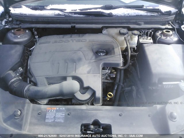 1G1ZC5E17BF226087 - 2011 CHEVROLET MALIBU 1LT 灰色 照片 10