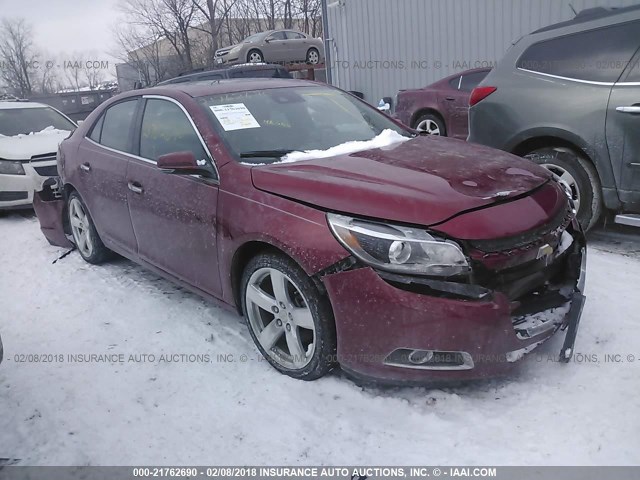 1G11J5SX4EU122457 - 2014 CHEVROLET MALIBU LTZ 红色 照片 1