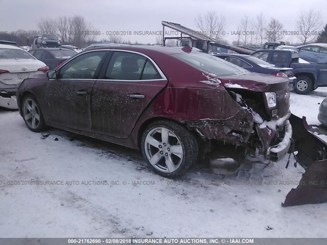 1G11J5SX4EU122457 - 2014 CHEVROLET MALIBU LTZ 红色 照片 3