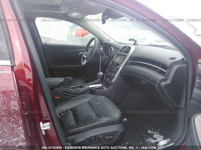1G11J5SX4EU122457 - 2014 CHEVROLET MALIBU LTZ 红色 照片 5