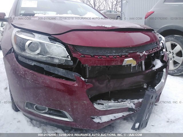 1G11J5SX4EU122457 - 2014 CHEVROLET MALIBU LTZ 红色 照片 6