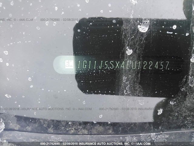 1G11J5SX4EU122457 - 2014 CHEVROLET MALIBU LTZ 红色 照片 9