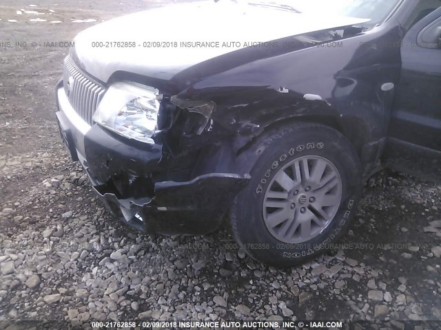 4M2CU57176DJ03294 - 2006 MERCURY MARINER 黑色 照片 6