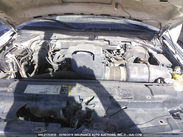 1FTRW07613KD03328 - 2003 FORD F150 SUPERCREW WHITE photo 10