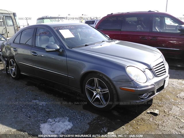 WDBUF87X17B159365 - 2007 MERCEDES-BENZ E 350 4MATIC Light Blue photo 1