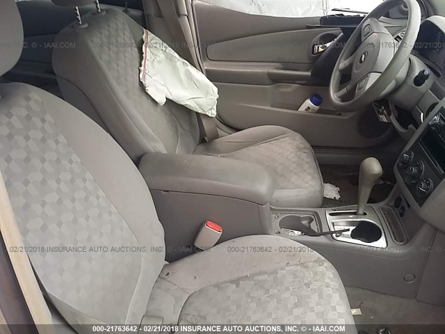 1G1ZT54855F296612 - 2005 CHEVROLET MALIBU LS ვერცხლისფერი ფოტო 8