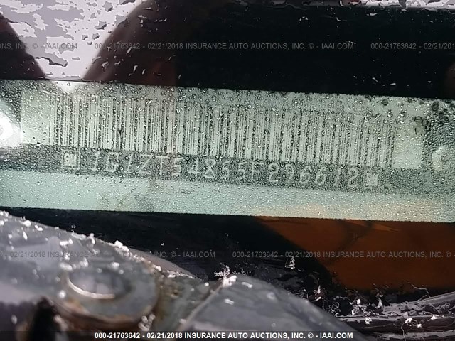 1G1ZT54855F296612 - 2005 CHEVROLET MALIBU LS ვერცხლისფერი ფოტო 9