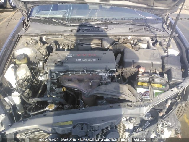 4T1BE32K46U708100 - 2006 TOYOTA CAMRY LE/XLE/SE GRAY photo 10