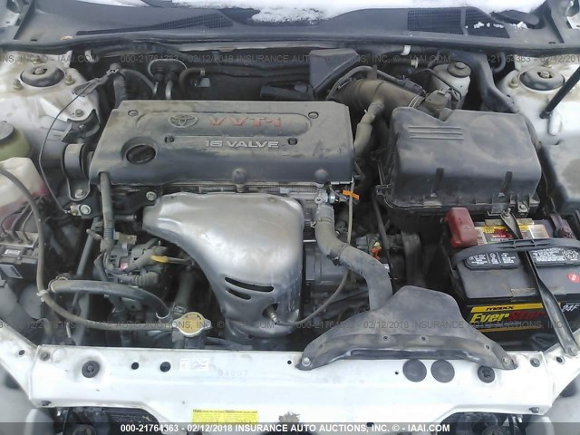 4T1BE30K85U536283 - 2005 TOYOTA CAMRY LE/XLE/SE თეთრი ფოტო 10
