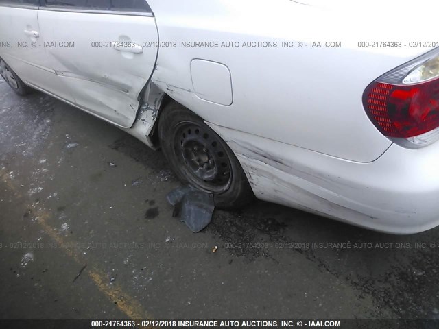 4T1BE30K85U536283 - 2005 TOYOTA CAMRY LE/XLE/SE თეთრი ფოტო 6