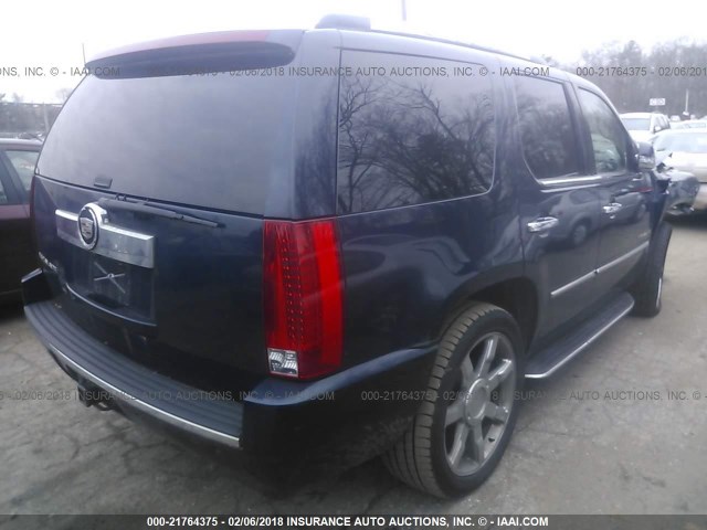 1GYFK63807R133558 - 2007 CADILLAC ESCALADE LUXURY Dark Blue photo 4