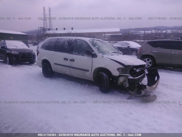 1D4GP24E56B698438 - 2006 DODGE GRAND CARAVAN SE WHITE photo 1