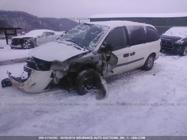 1D4GP24E56B698438 - 2006 DODGE GRAND CARAVAN SE WHITE photo 2