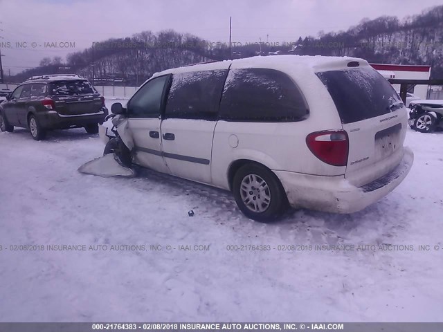 1D4GP24E56B698438 - 2006 DODGE GRAND CARAVAN SE WHITE photo 3