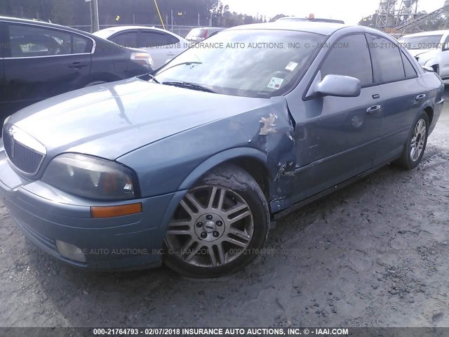 1LNHM87A73Y686401 - 2003 LINCOLN LS BLUE photo 6