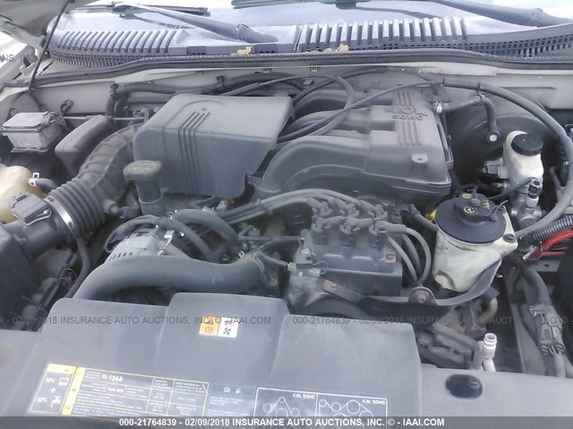 1FMZU63K23UB24534 - 2003 FORD EXPLORER XLT/XLT SPORT/NBX 银色 照片 10