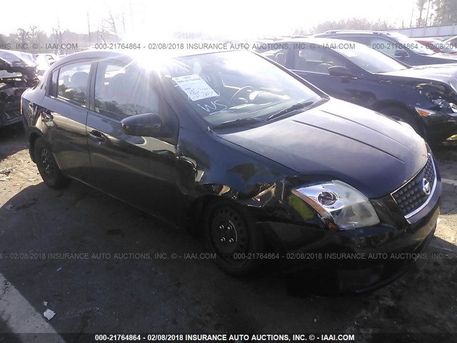 3N1AB61E97L722269 - 2007 NISSAN SENTRA 2.0/2.0S/2.0SL BLACK photo 1