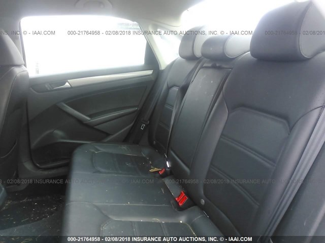 1VWAS7A39EC040709 - 2014 VOLKSWAGEN PASSAT S GRAY photo 8