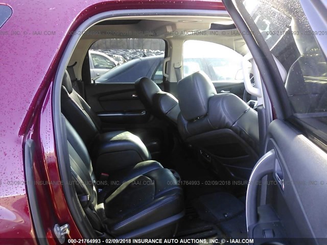 1GKEV33D29J121759 - 2009 GMC ACADIA SLT-2 BURGUNDY photo 8