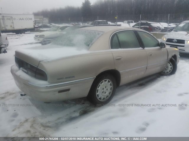 1G4CW52K3X4655114 - 1999 BUICK PARK AVENUE  TAN photo 4