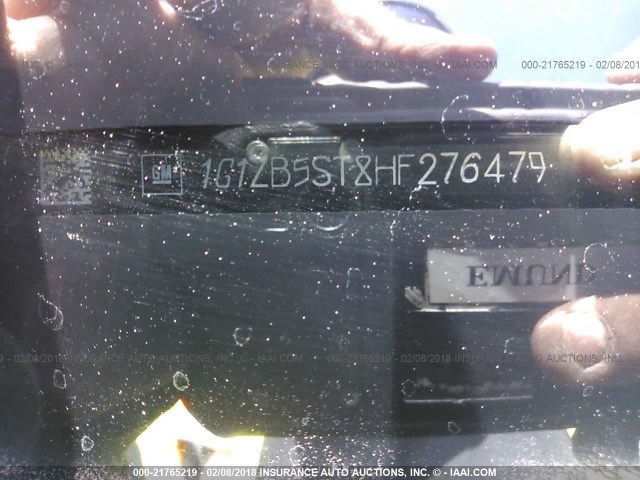 1G1ZB5ST8HF276479 - 2017 CHEVROLET MALIBU LS 黑色 照片 9