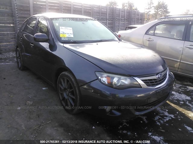 JF1GH60619H816184 - 2009 SUBARU IMPREZA 2.5I PREMIUM GRAY photo 1