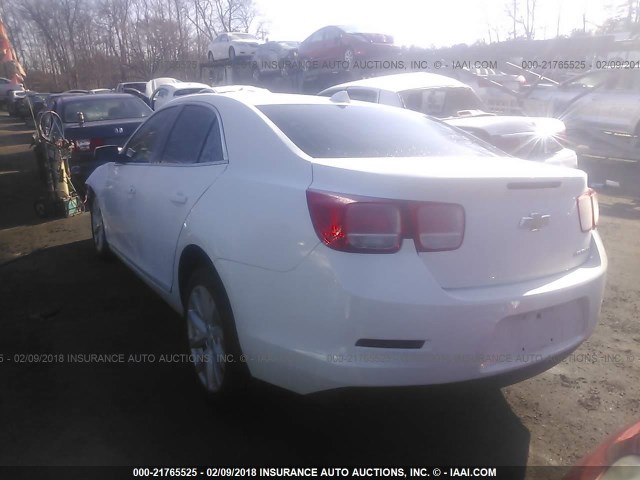 1G11E5SL8EF144869 - 2014 CHEVROLET MALIBU 2LT WHITE photo 3