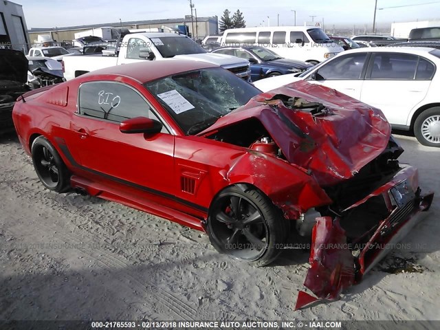 1ZVBP8CH4A5151543 - 2010 FORD MUSTANG GT RED photo 1